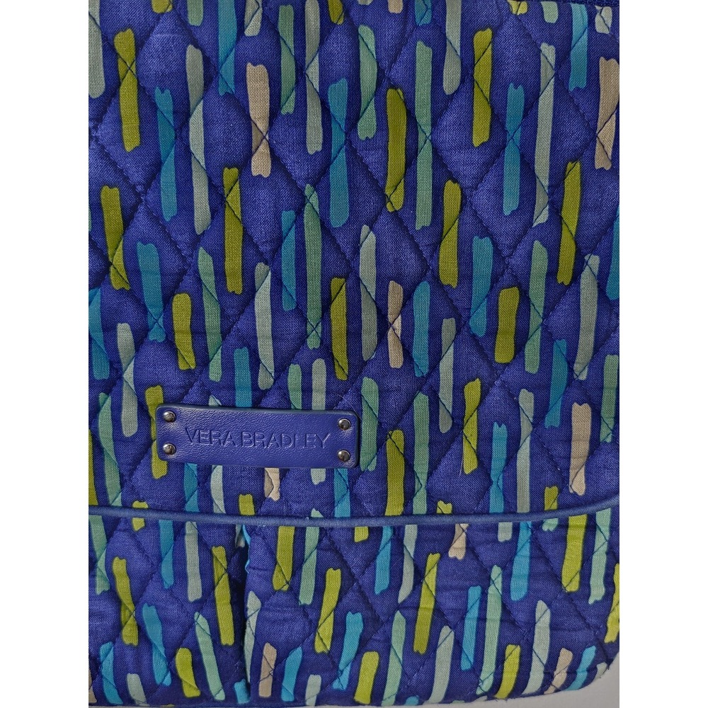 Vera Bradley Crossbody Bag Katalina Showers Print Blue Green - Picture 2 of 12